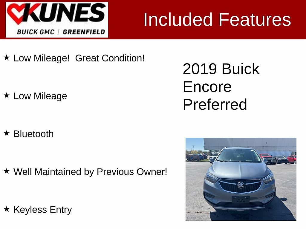 2019 Buick Encore Preferred image 2