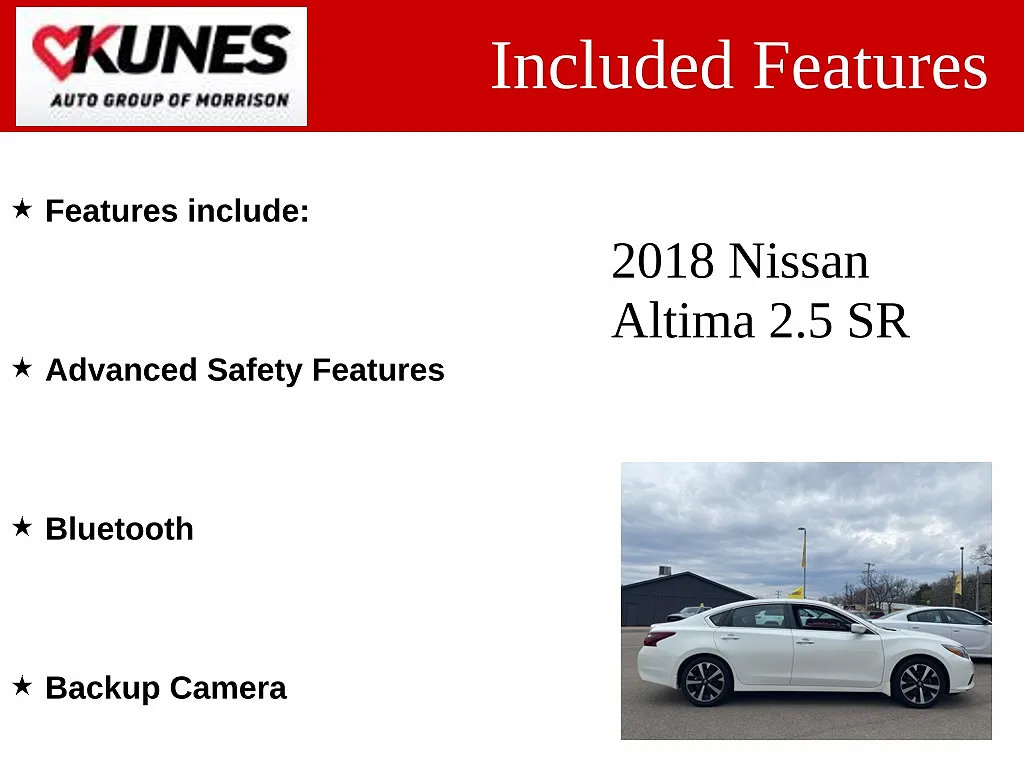 2018 Nissan Altima SR image 2