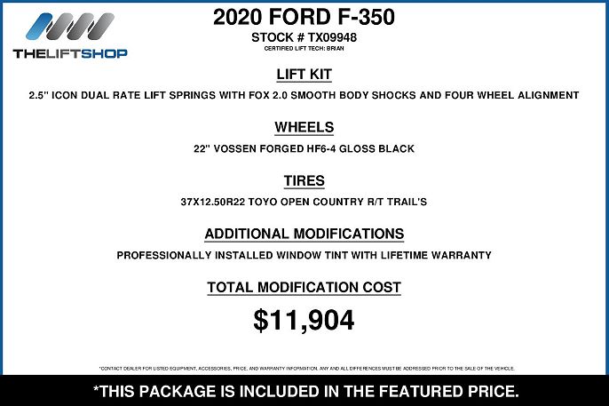 2020 Ford F-350