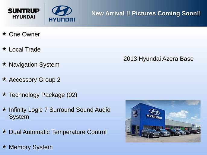 2013 Hyundai Azera