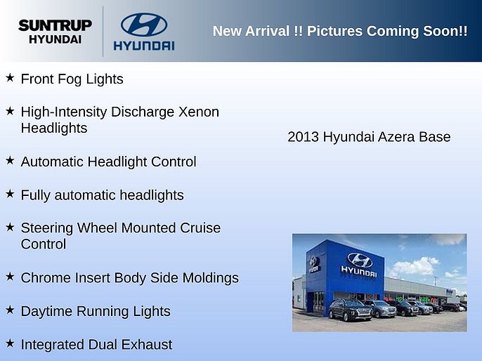 2013 Hyundai Azera
