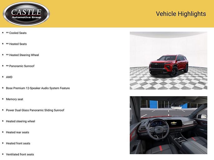 2025 Chevrolet Traverse