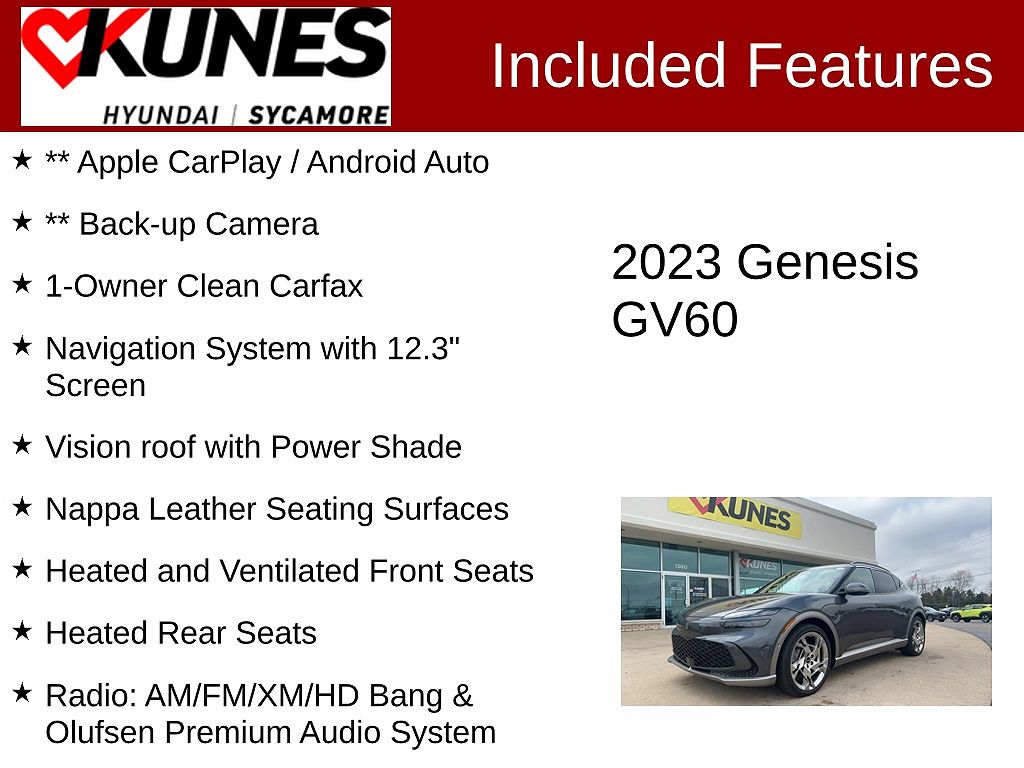 2023 Genesis GV60 Performance image 1