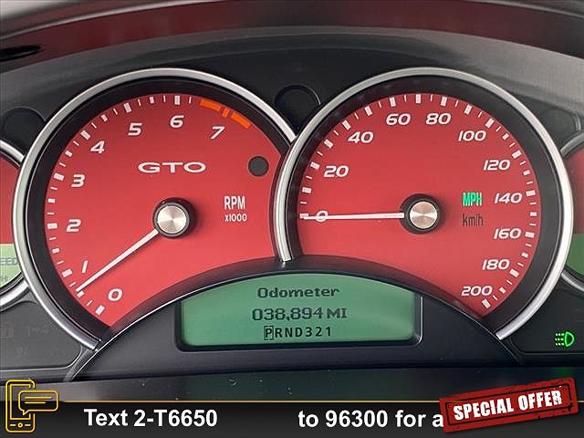 2006 Pontiac GTO Base image 15