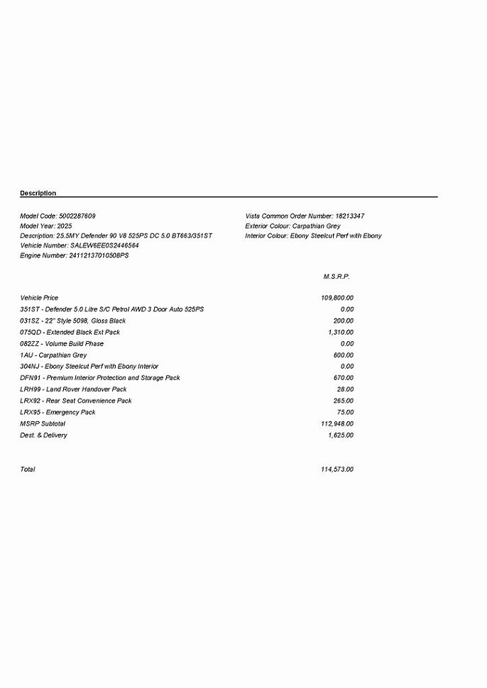 2025 Land Rover Defender