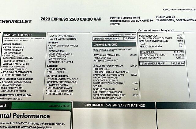 2023 Chevrolet Express