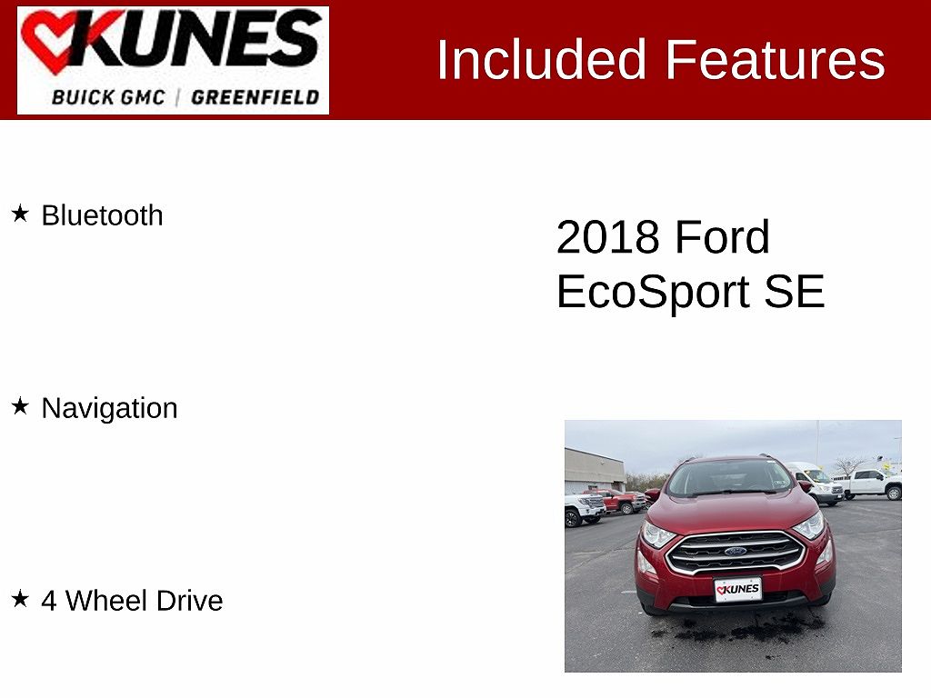 2018 Ford EcoSport SE image 2