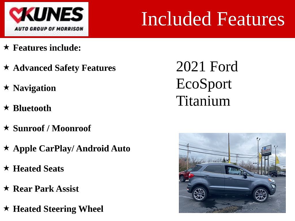 2021 Ford EcoSport Titanium image 2