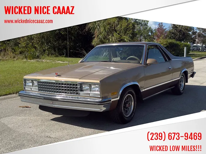 1986 Chevrolet El Camino