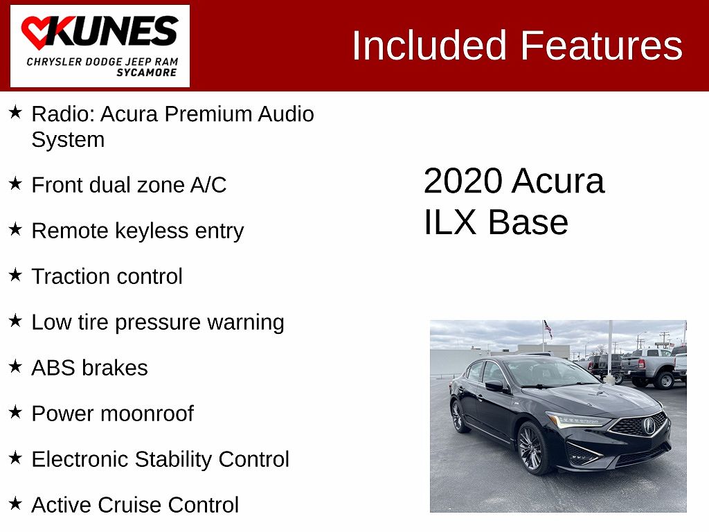 2020 Acura ILX Premium image 1