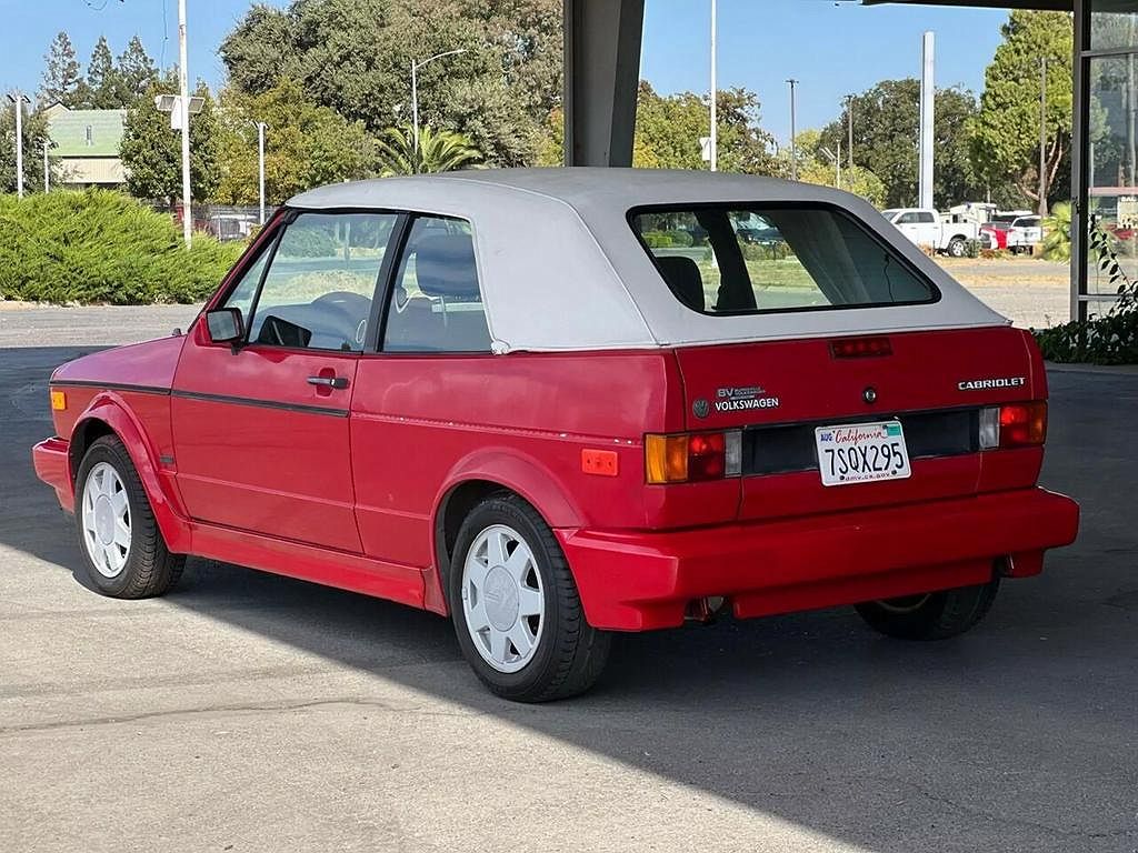 1990 Volkswagen Cabriolet null image 3