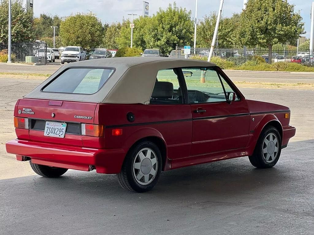 1990 Volkswagen Cabriolet null image 5