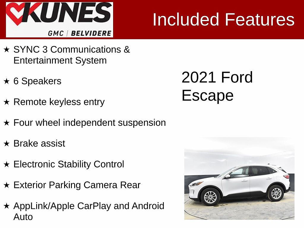 2021 Ford Escape SE image 1