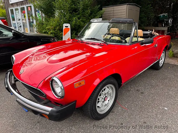 1982 Fiat 124 Spider