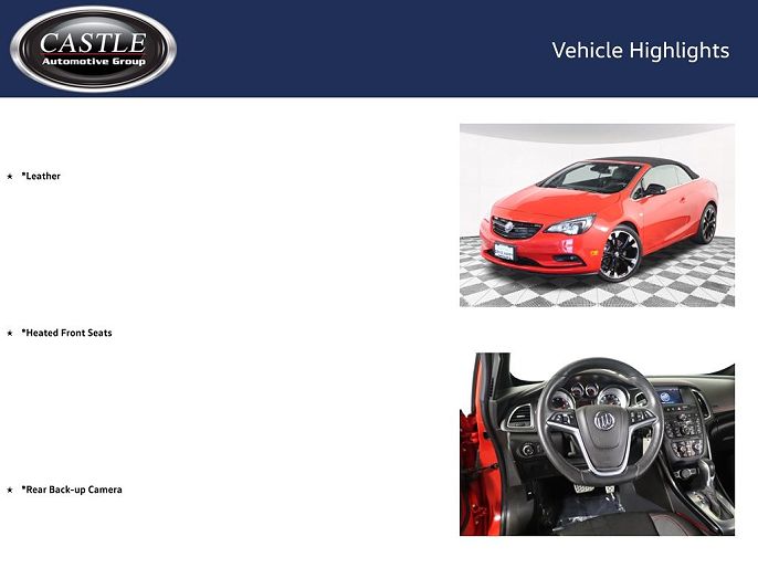 2019 Buick Cascada