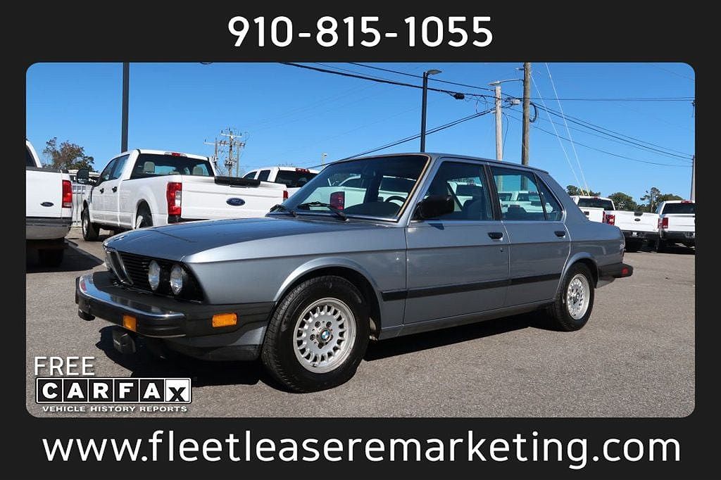 1986 BMW 5 Series 528e image 0