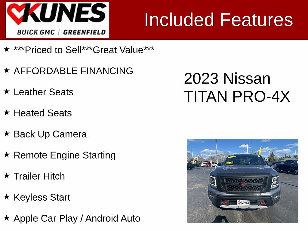 2023 Nissan Titan PRO-4X image 1