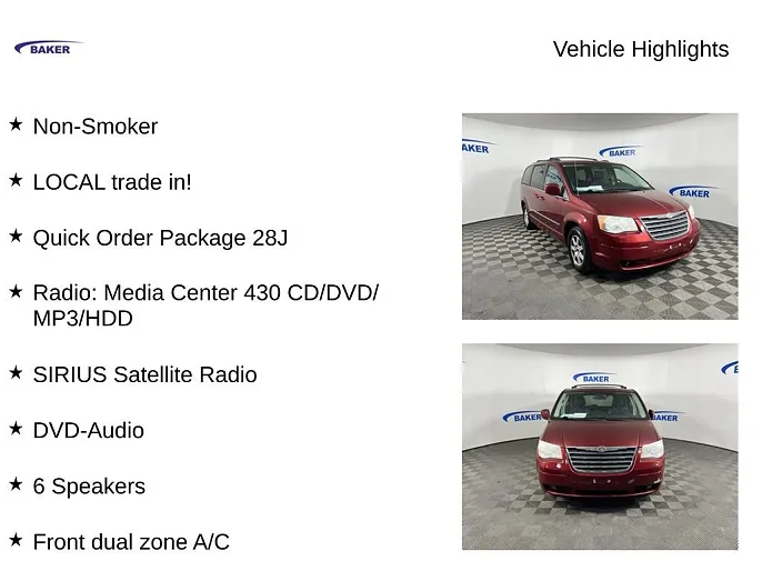 2010 Chrysler Town & Country