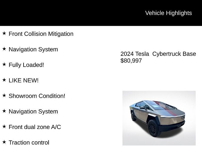 2024 Tesla Cybertruck