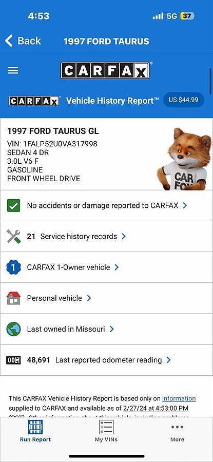 1997 Ford Taurus GL image 18