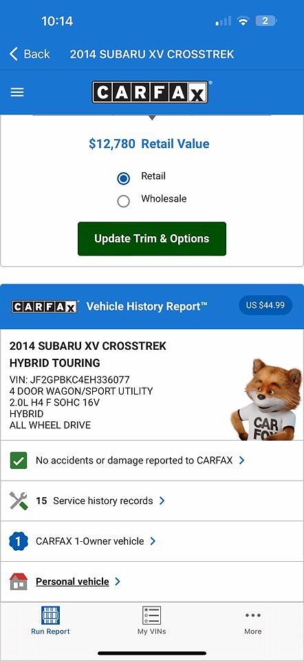 2014 Subaru XV Crosstrek Touring image 5