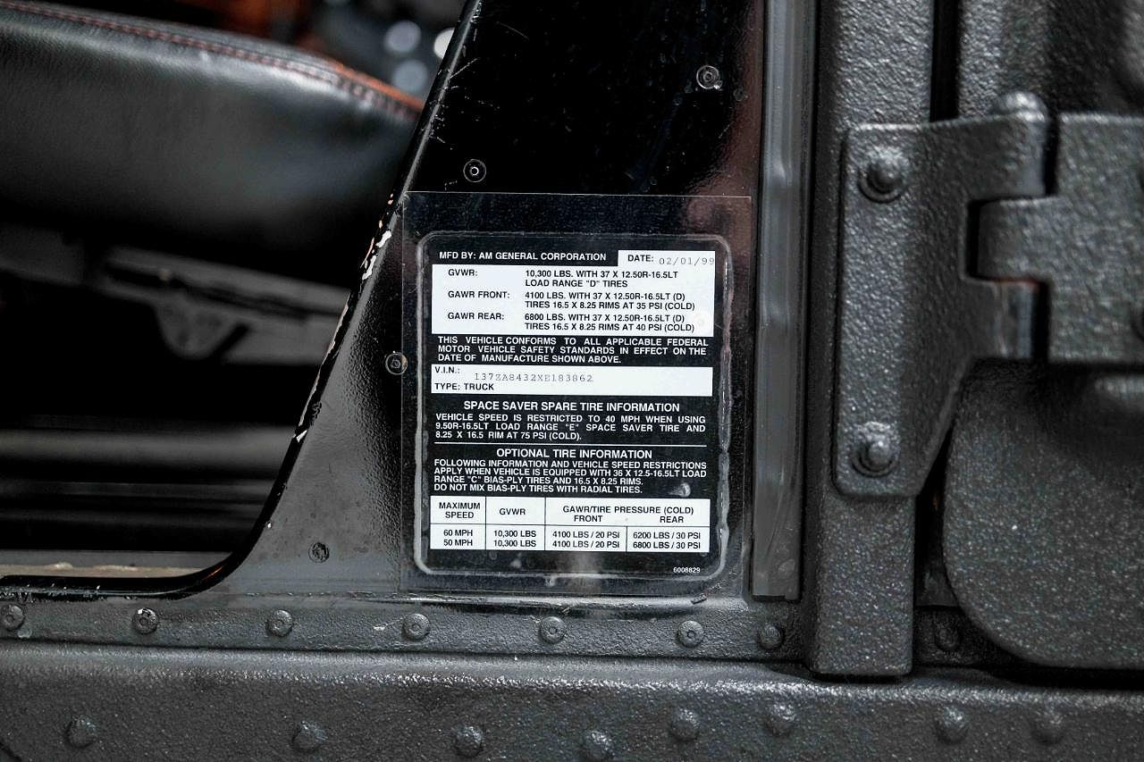 1999 AM General Hummer