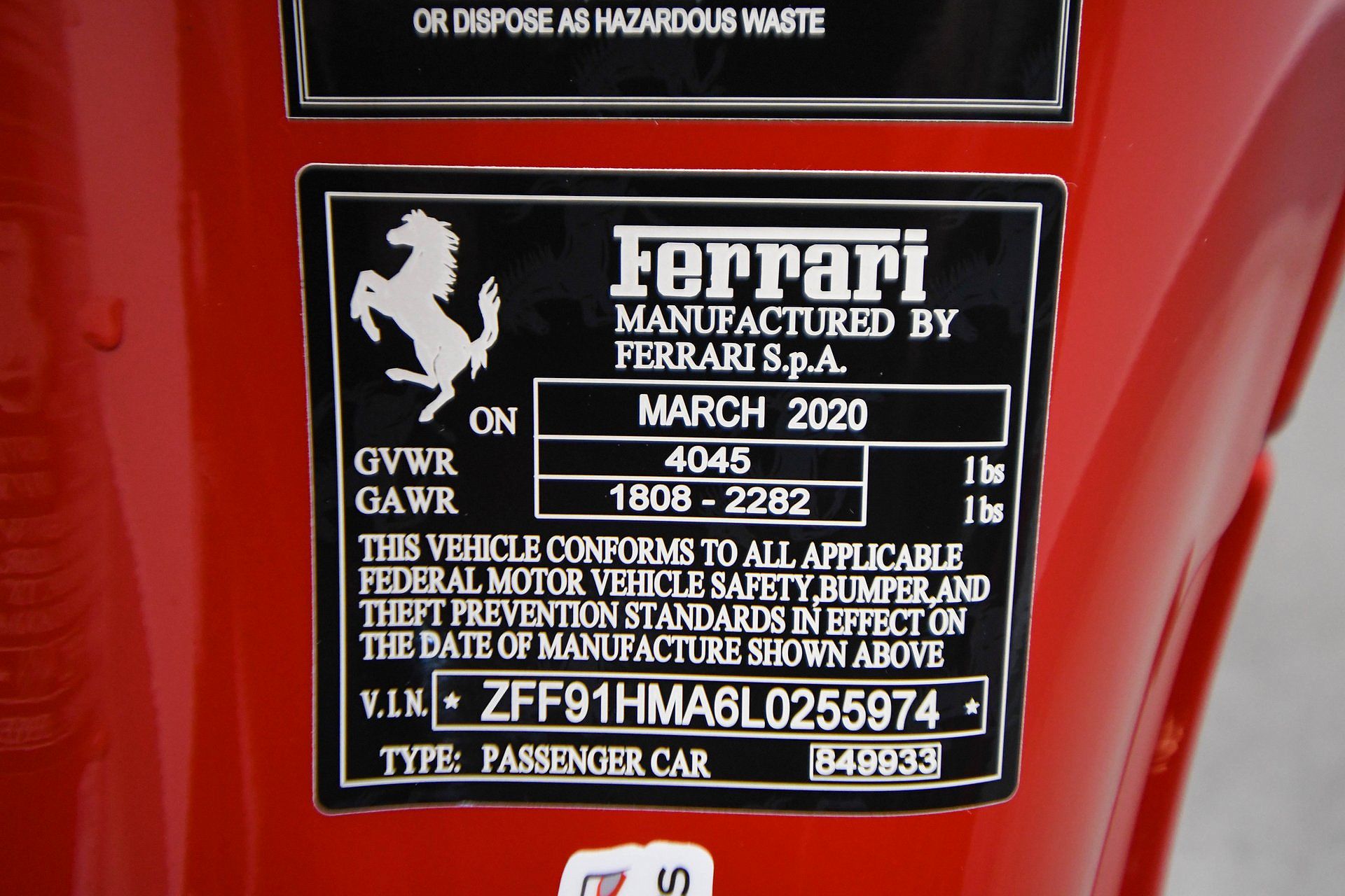 2020 Ferrari 488 Pista image 55