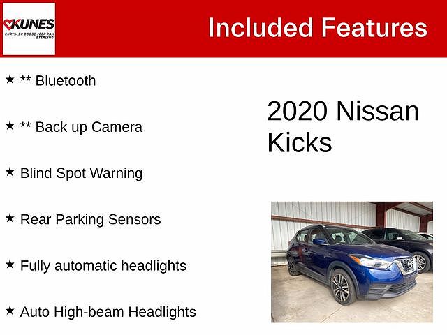 2020 Nissan Kicks SV image 1