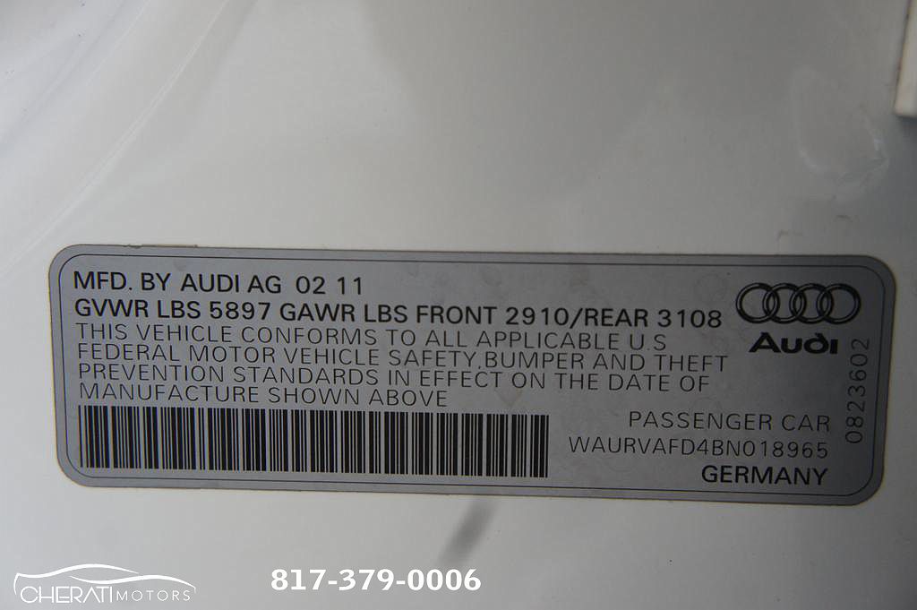 2011 Audi A8 L image 35