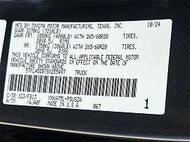 2025 Toyota Tundra