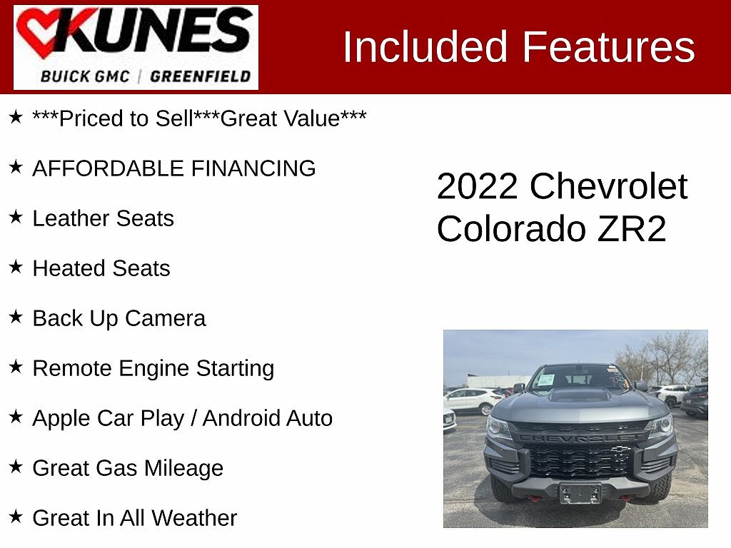 2022 Chevrolet Colorado ZR2 image 1