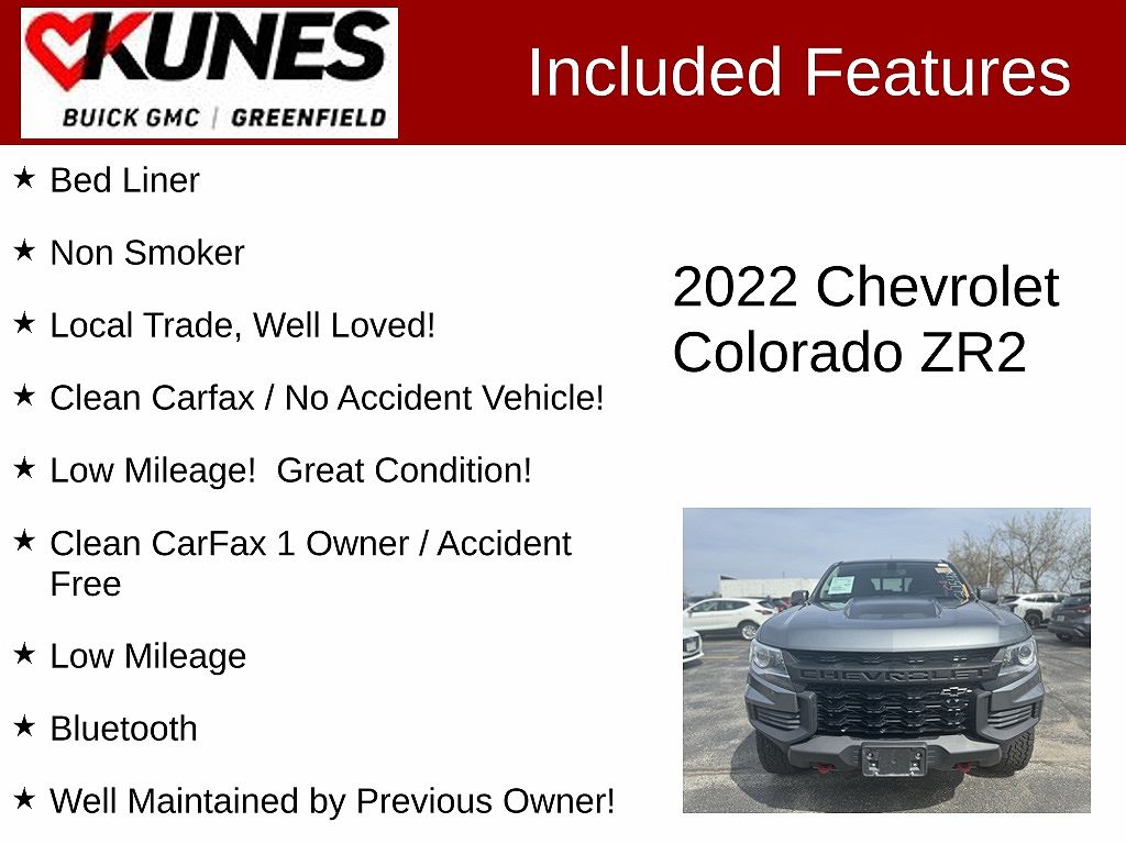 2022 Chevrolet Colorado ZR2 image 2