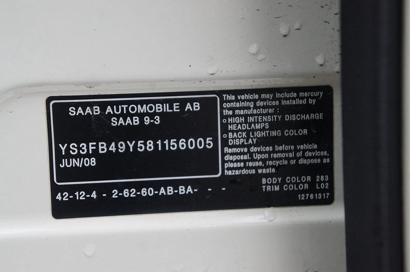 2008 Saab 9-3 null image 27