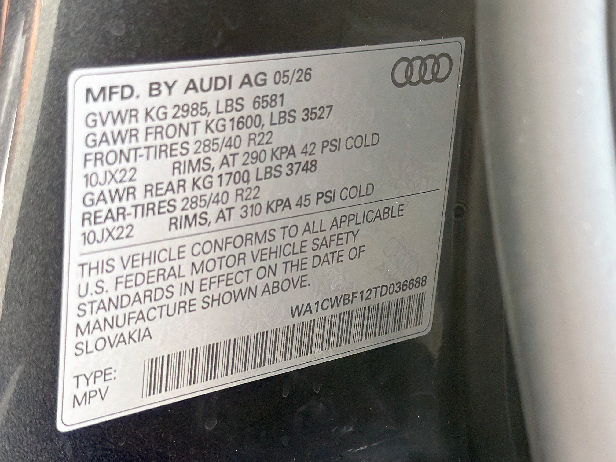 2026 Audi SQ8