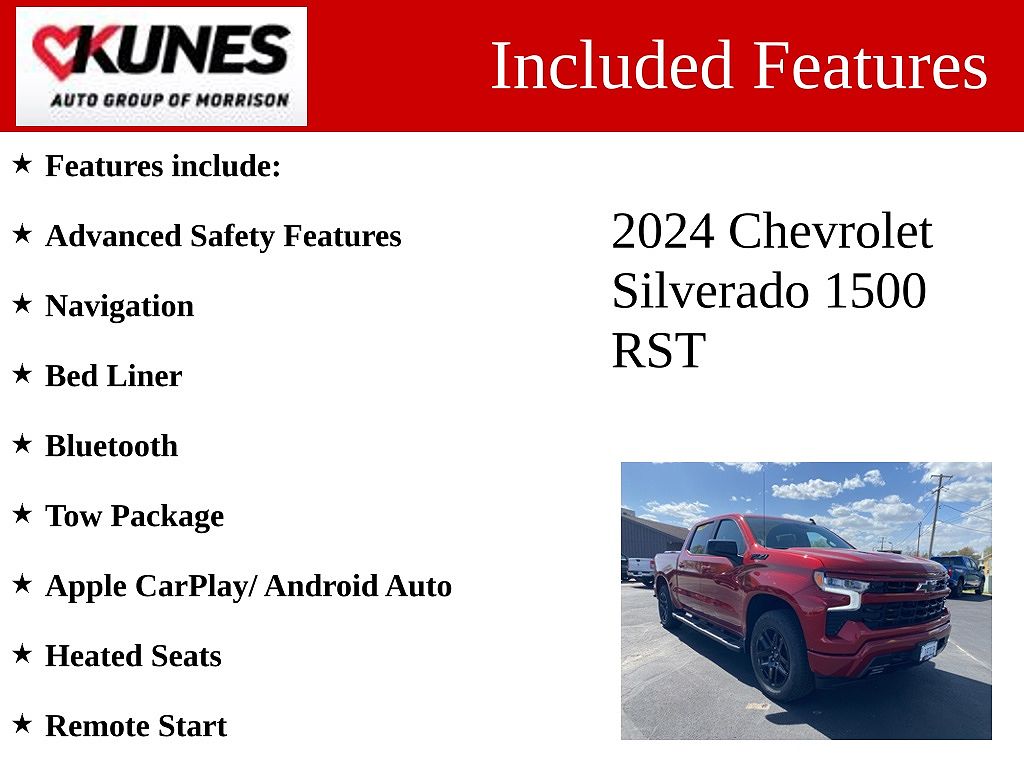 2024 Chevrolet Silverado 1500 RST image 2