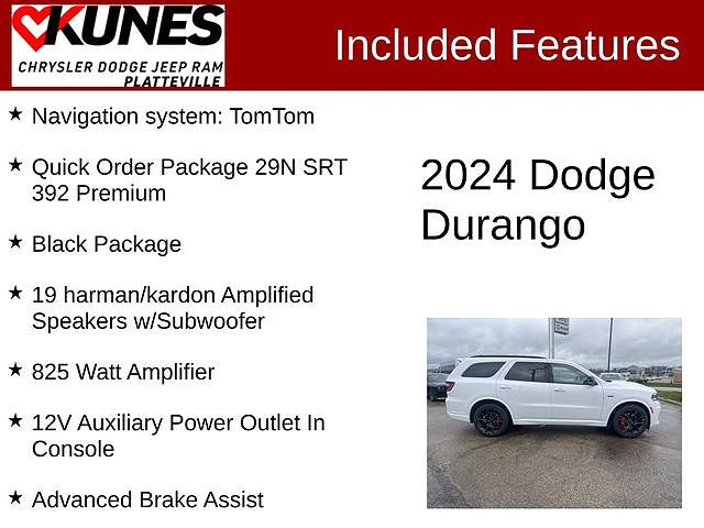 2024 Dodge Durango SRT image 1