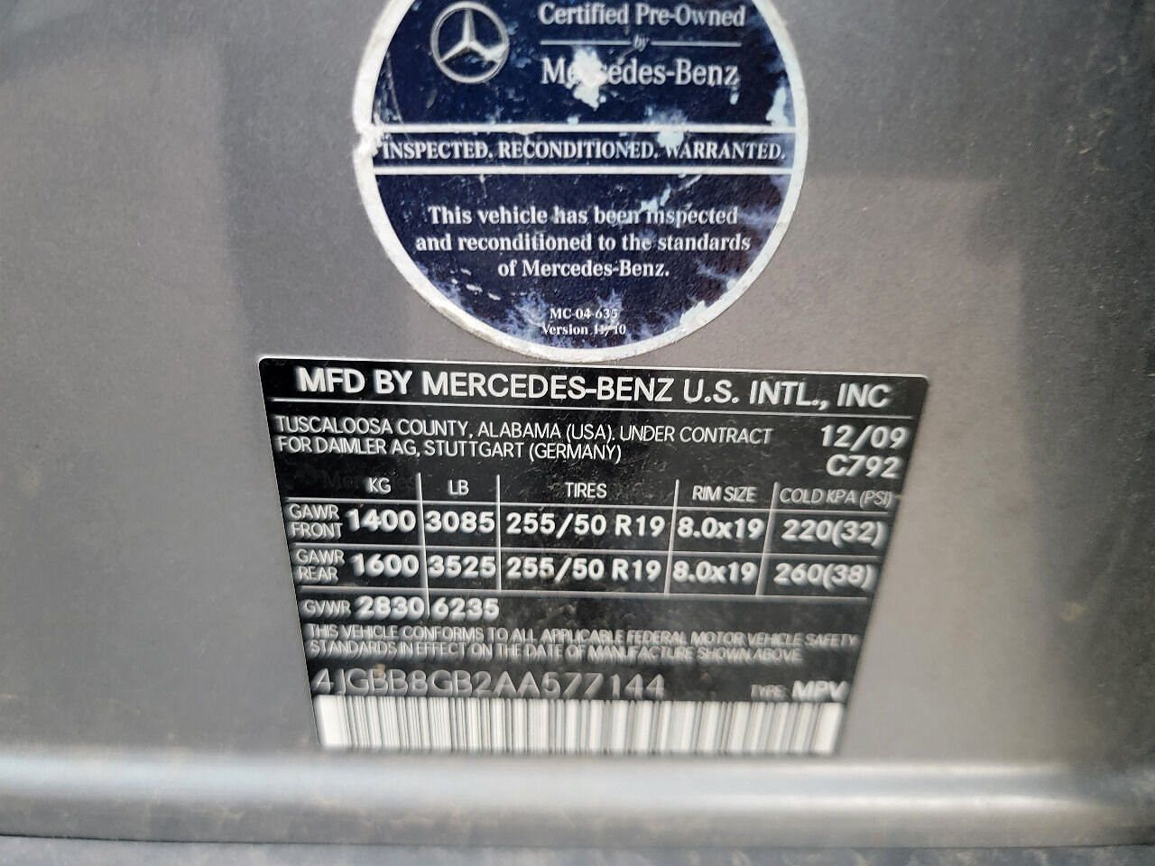 2010 Mercedes-Benz M-Class ML 350 image 28