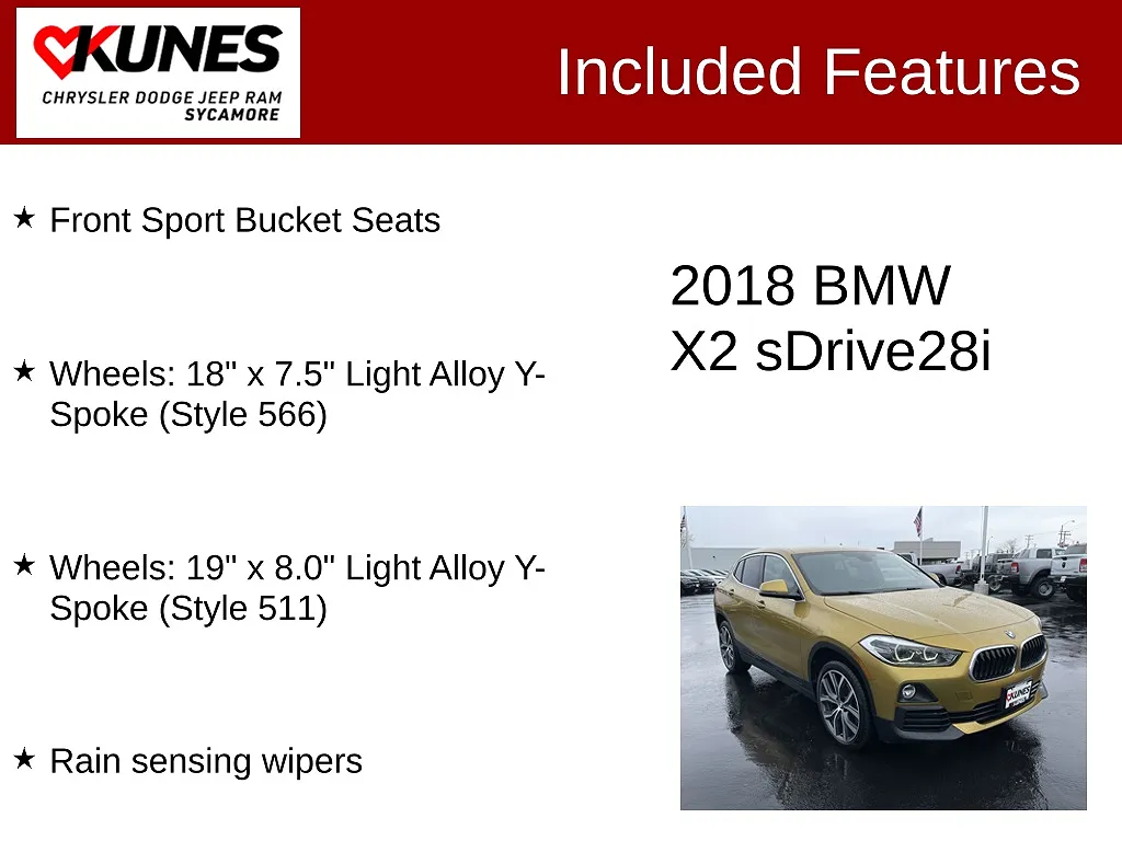 2018 BMW X2 sDrive28i image 2