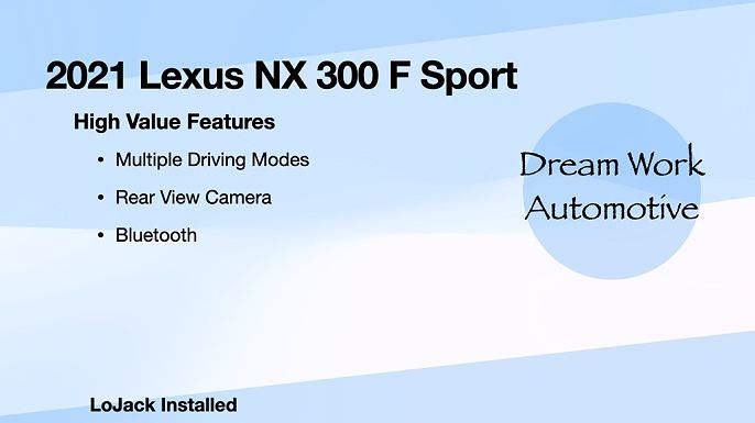 2021 Lexus NX