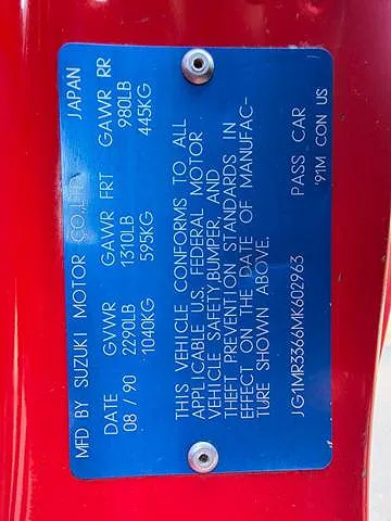 1991 Geo Metro