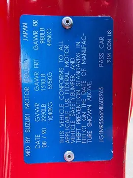 1991 Geo Metro