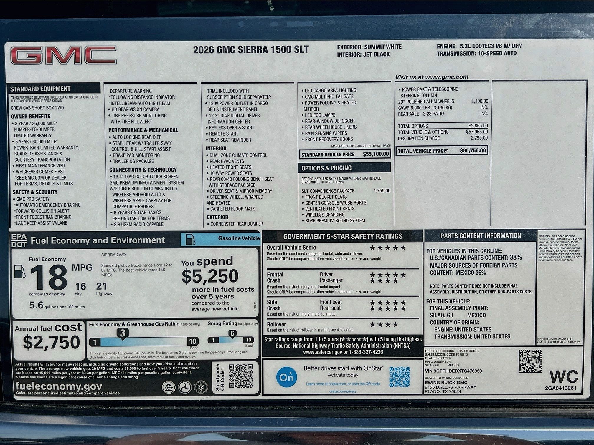 2026 GMC Sierra 1500