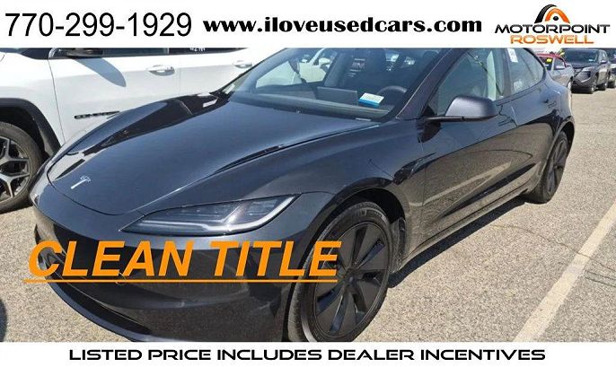2025 Tesla Model 3