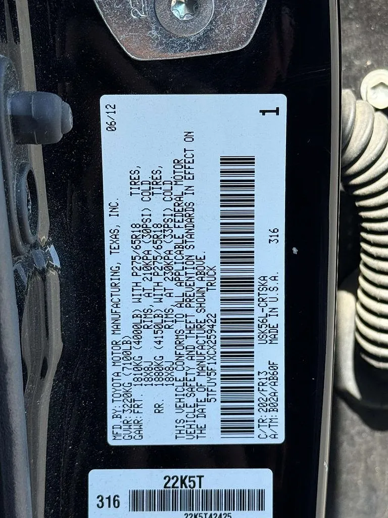 2012 Toyota Tundra