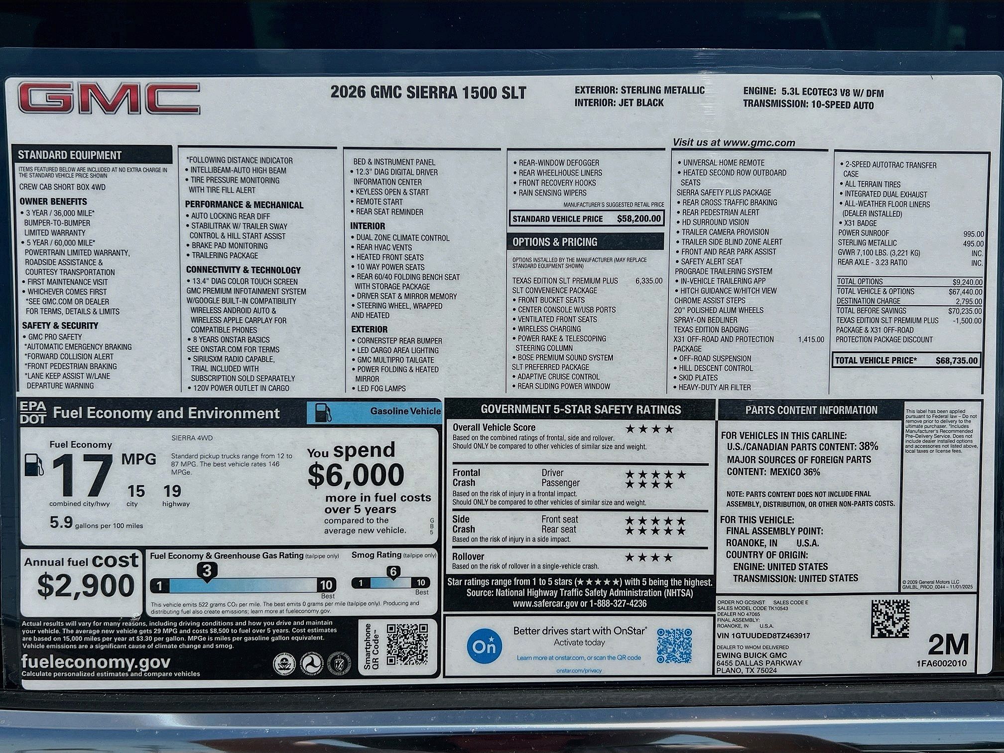 2026 GMC Sierra 1500