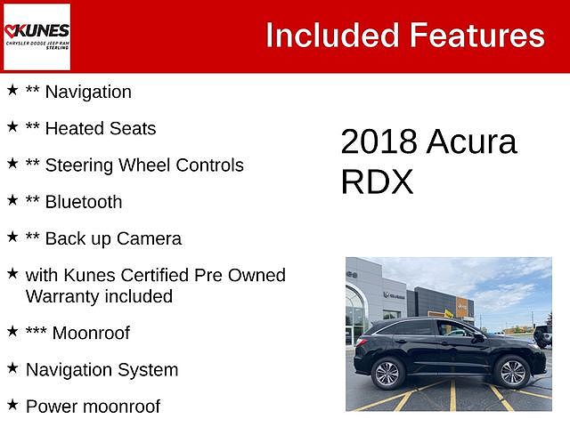 2018 Acura RDX Advance image 1
