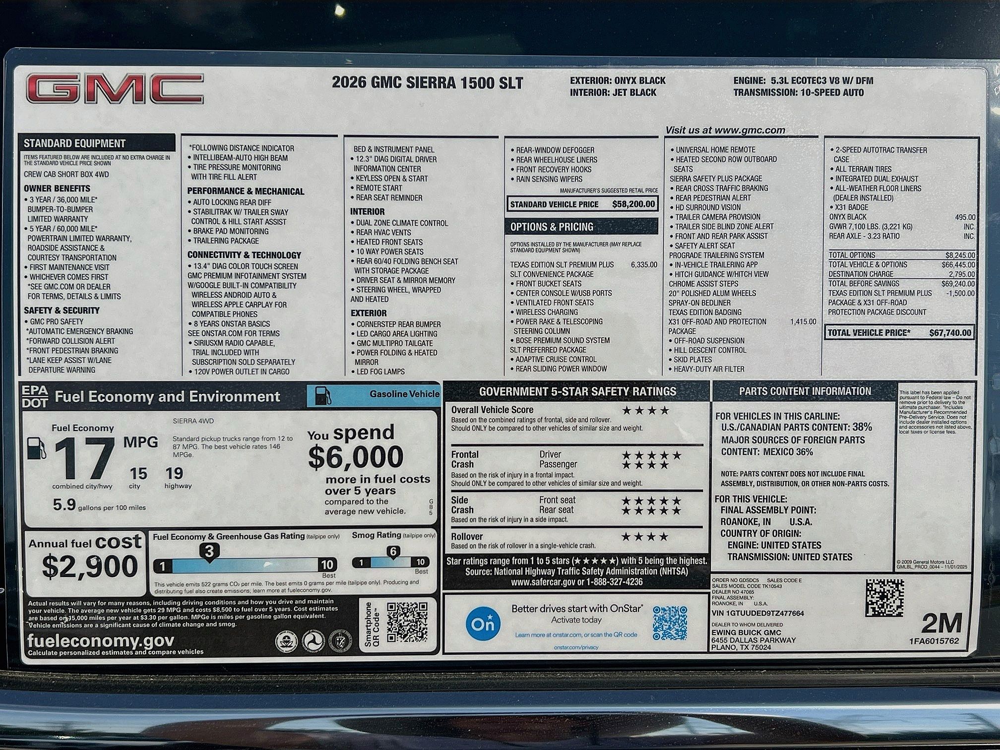 2026 GMC Sierra 1500