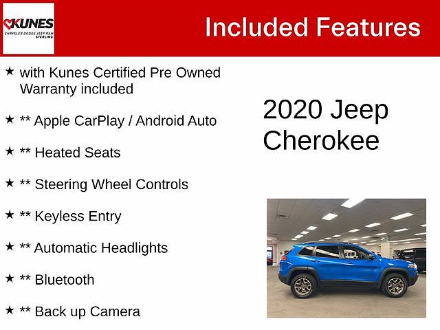 2020 Jeep Cherokee Trailhawk image 1