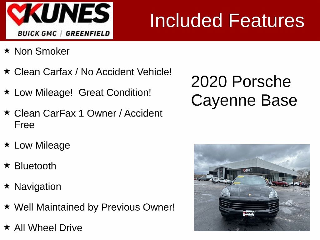 2020 Porsche Cayenne Base image 2