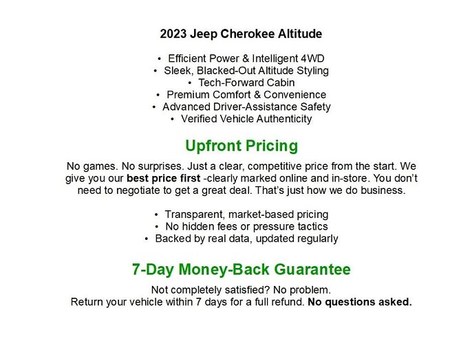 2023 Jeep Cherokee